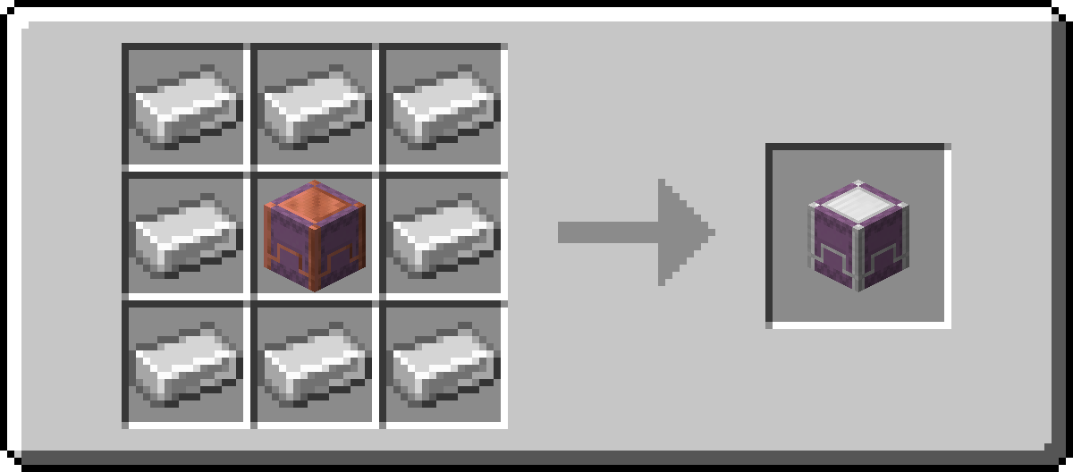 Iron Shulker Box Recipe