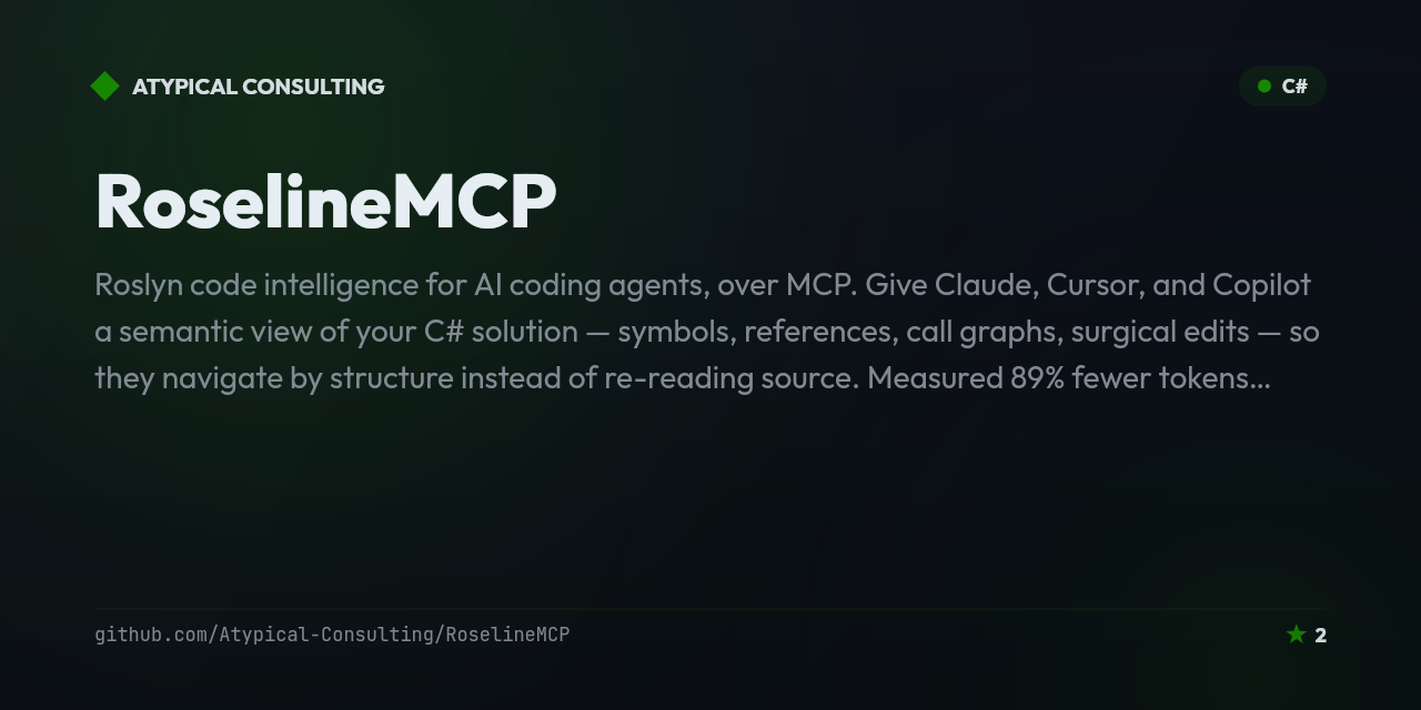 RoselineMCP banner