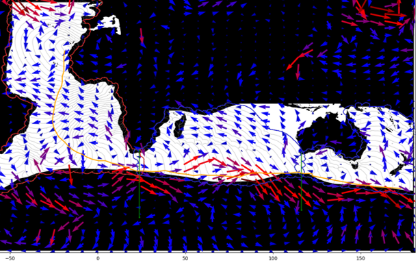 A complex (algorithm/code-wise) engine to predict an optimal route between a starting point and en ending point (more accurately a finish line).