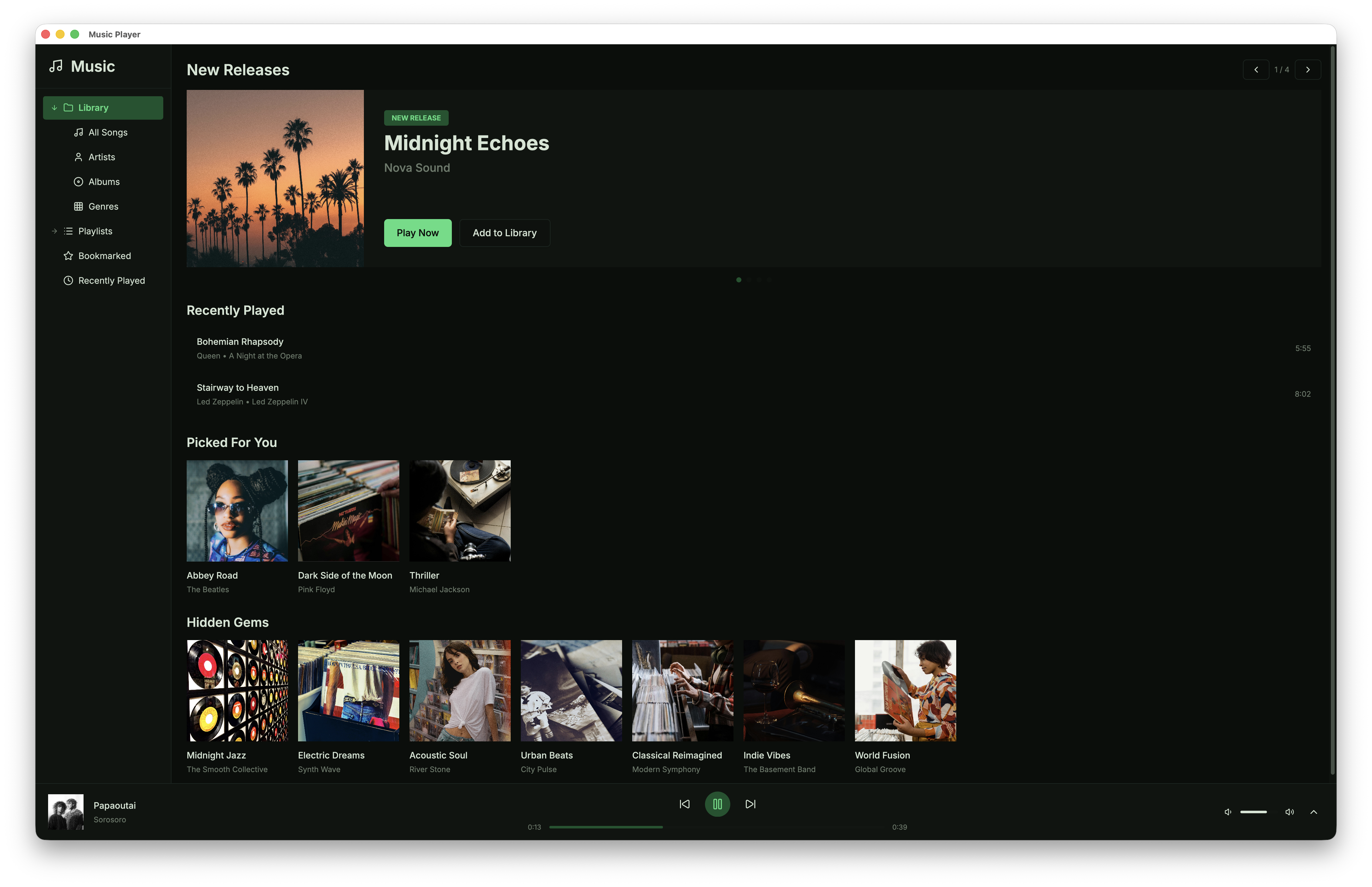 Music Player App
