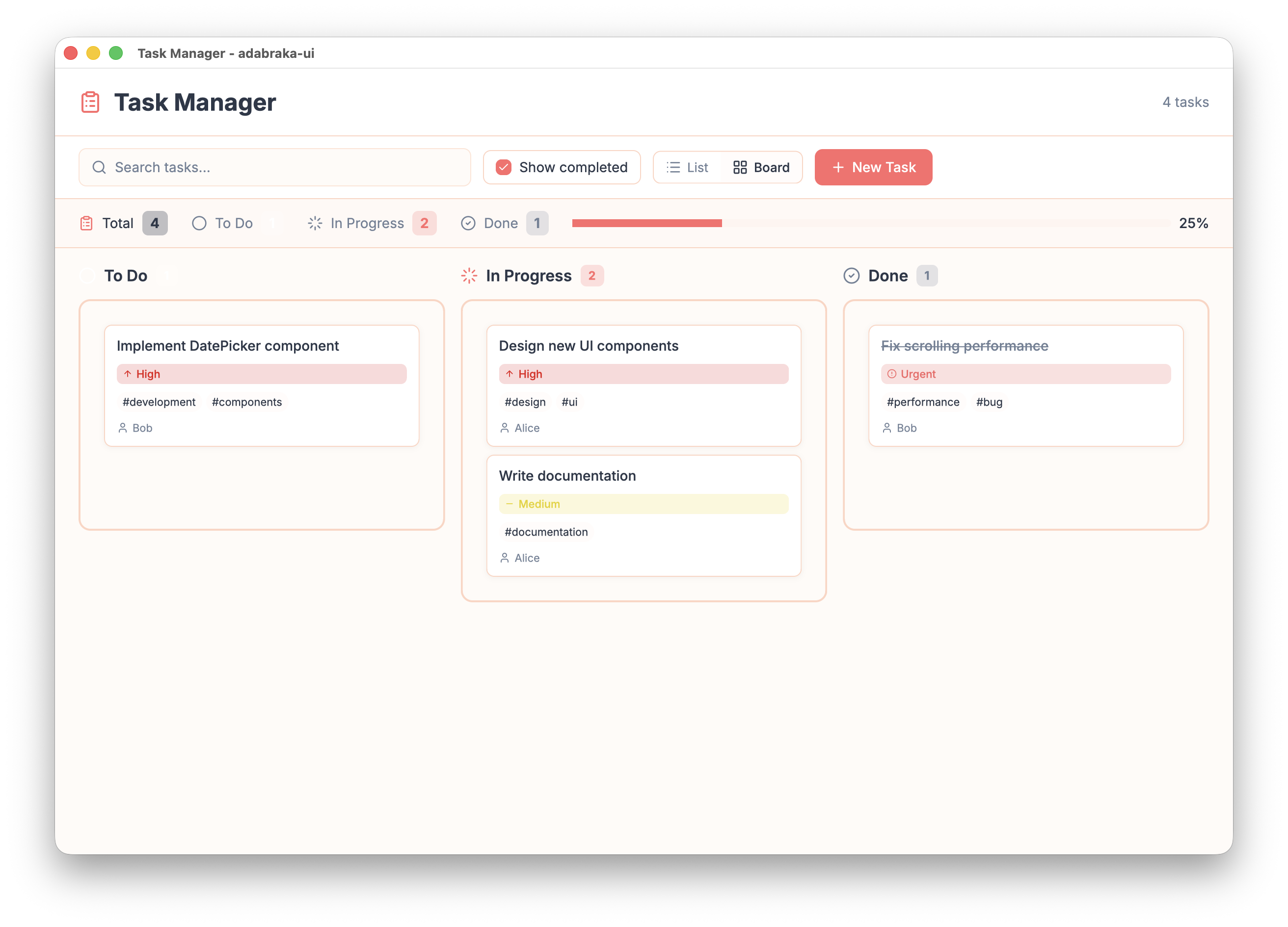 Task Manager App