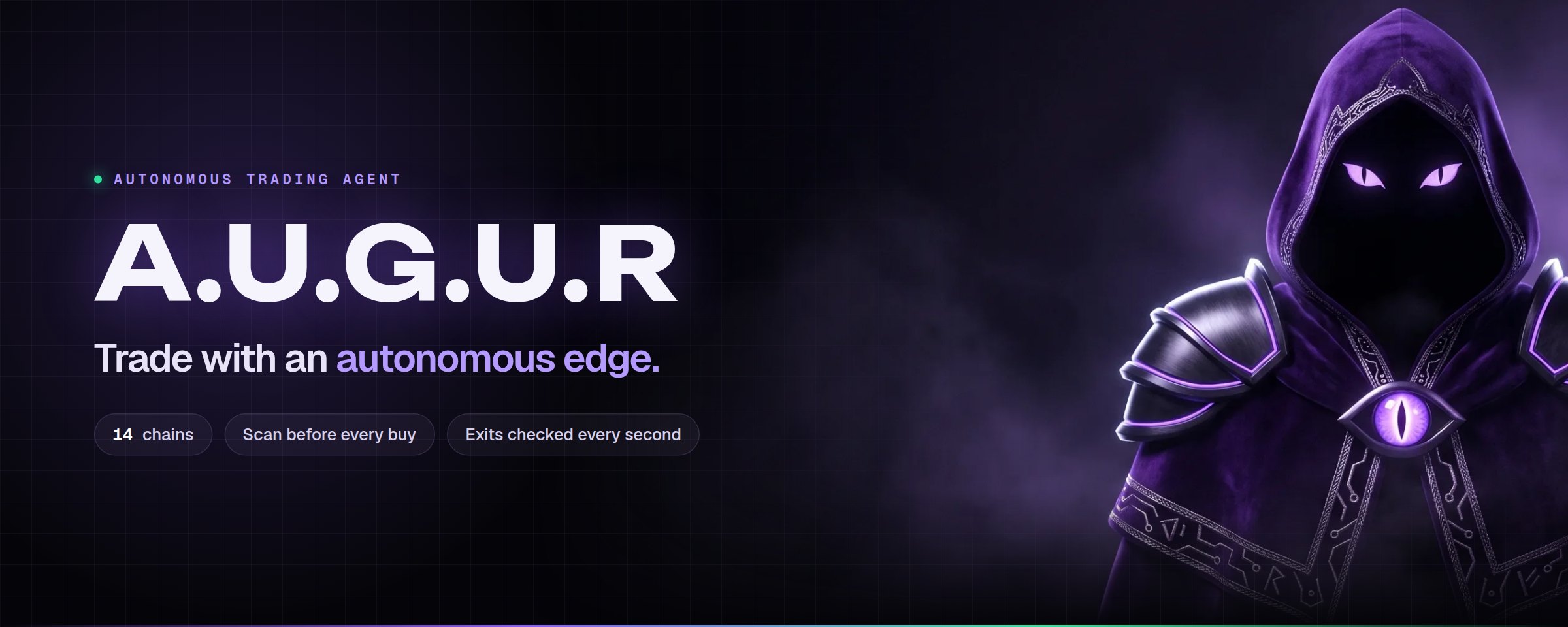 A.U.G.U.R, autonomous trading agent