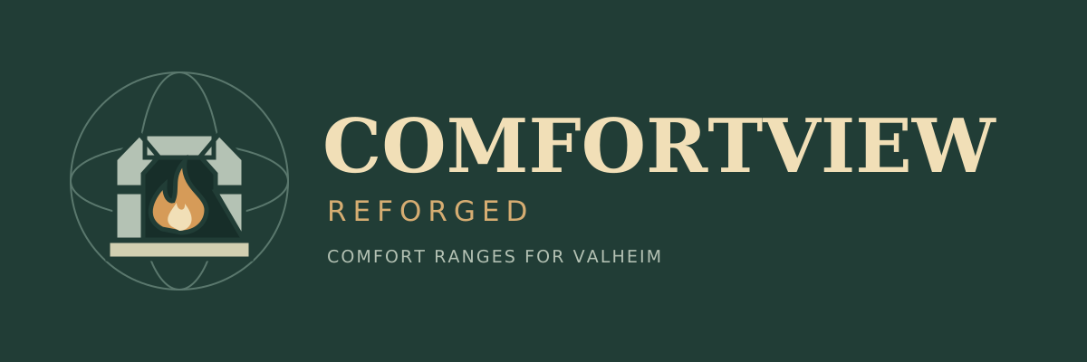 ComfortView Reforged: comfort ranges for Valheim