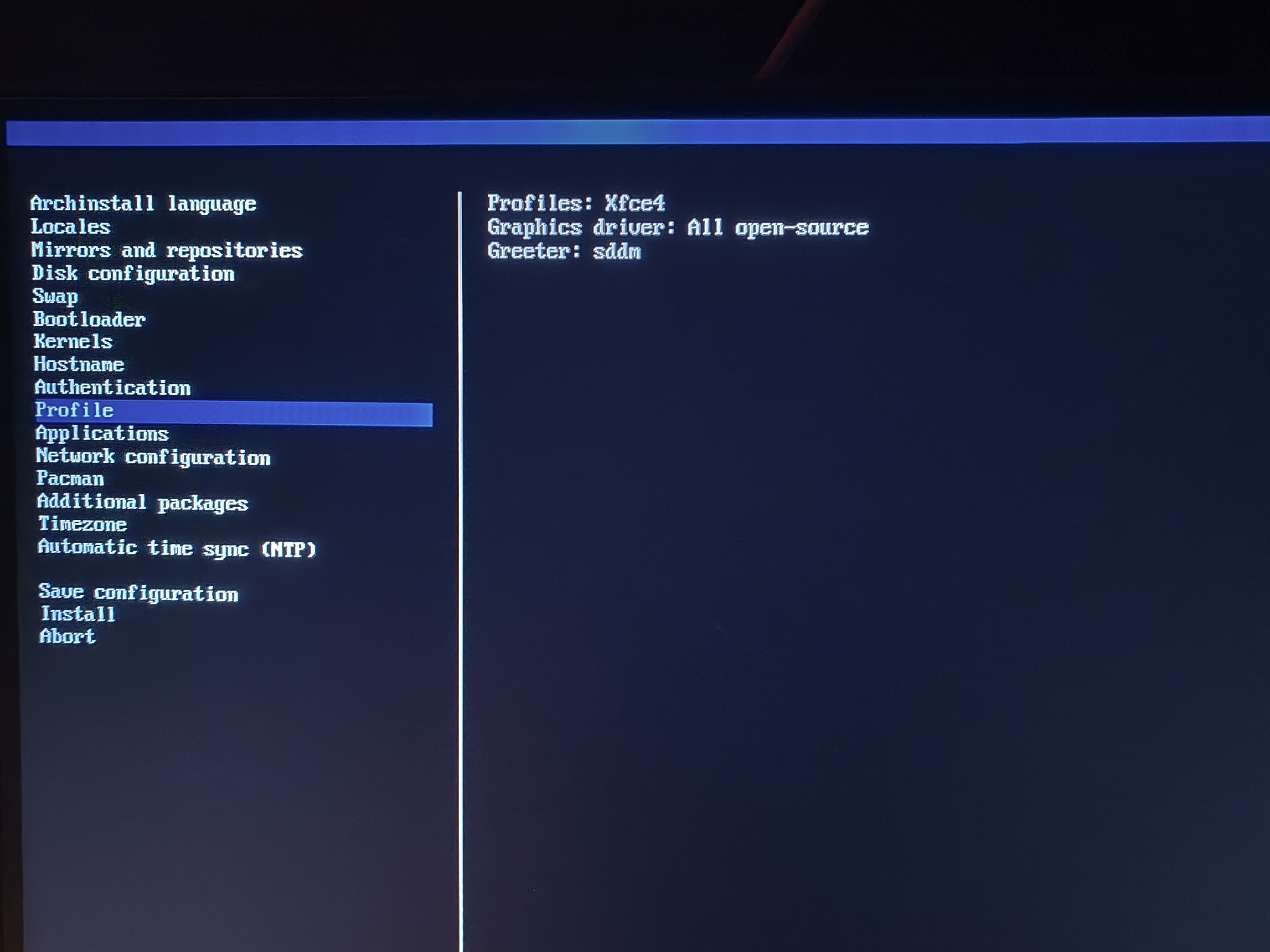 os profile