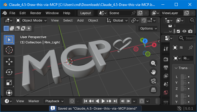 MCP-Link Screenshot