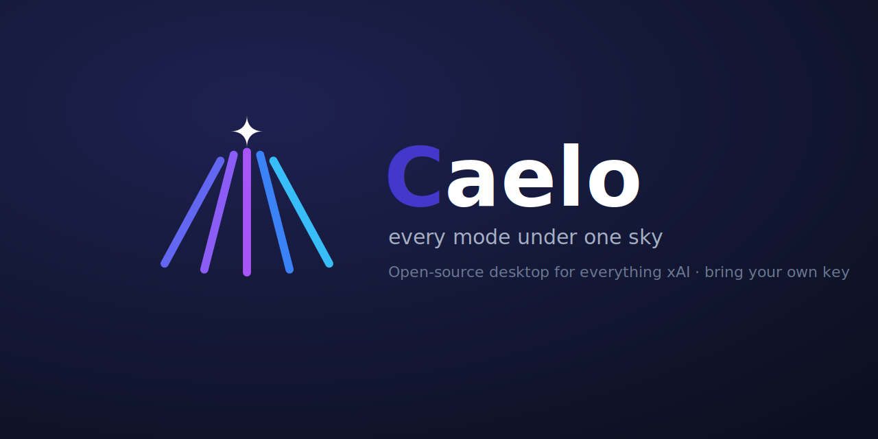 Caelo — every mode under one sky