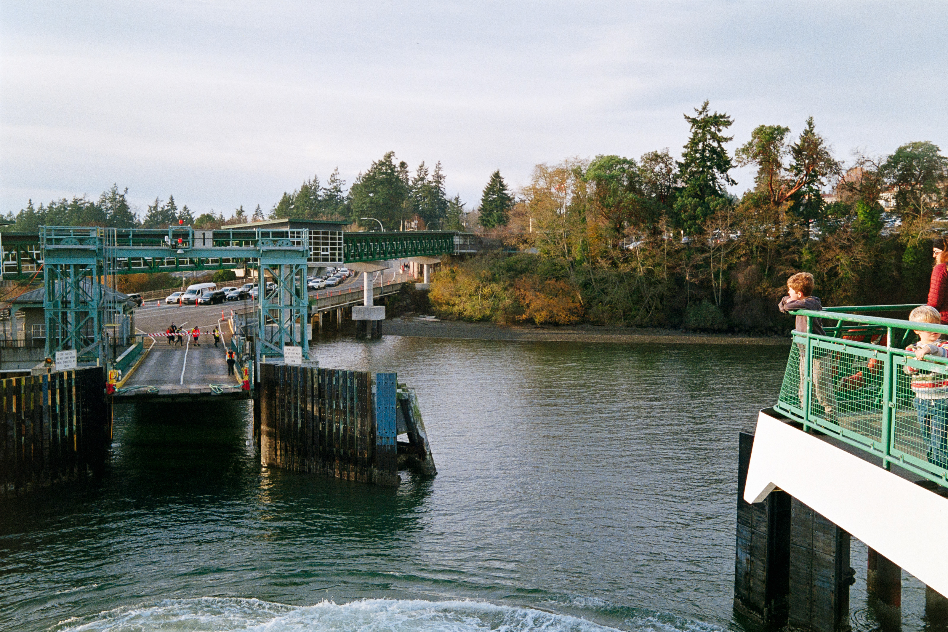 Bainbridge Ferry Arriving