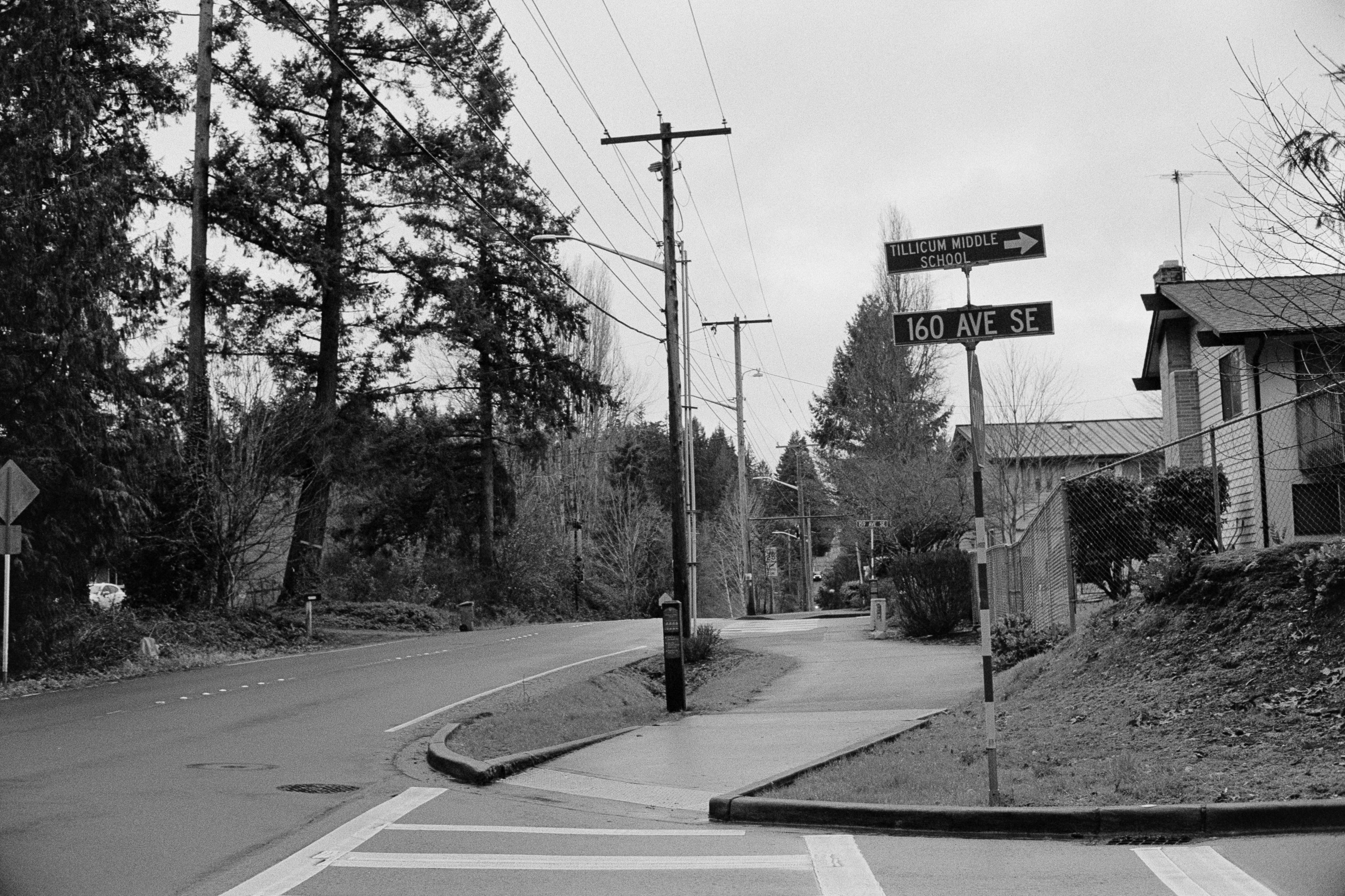 Tilicum Middle School Intersection