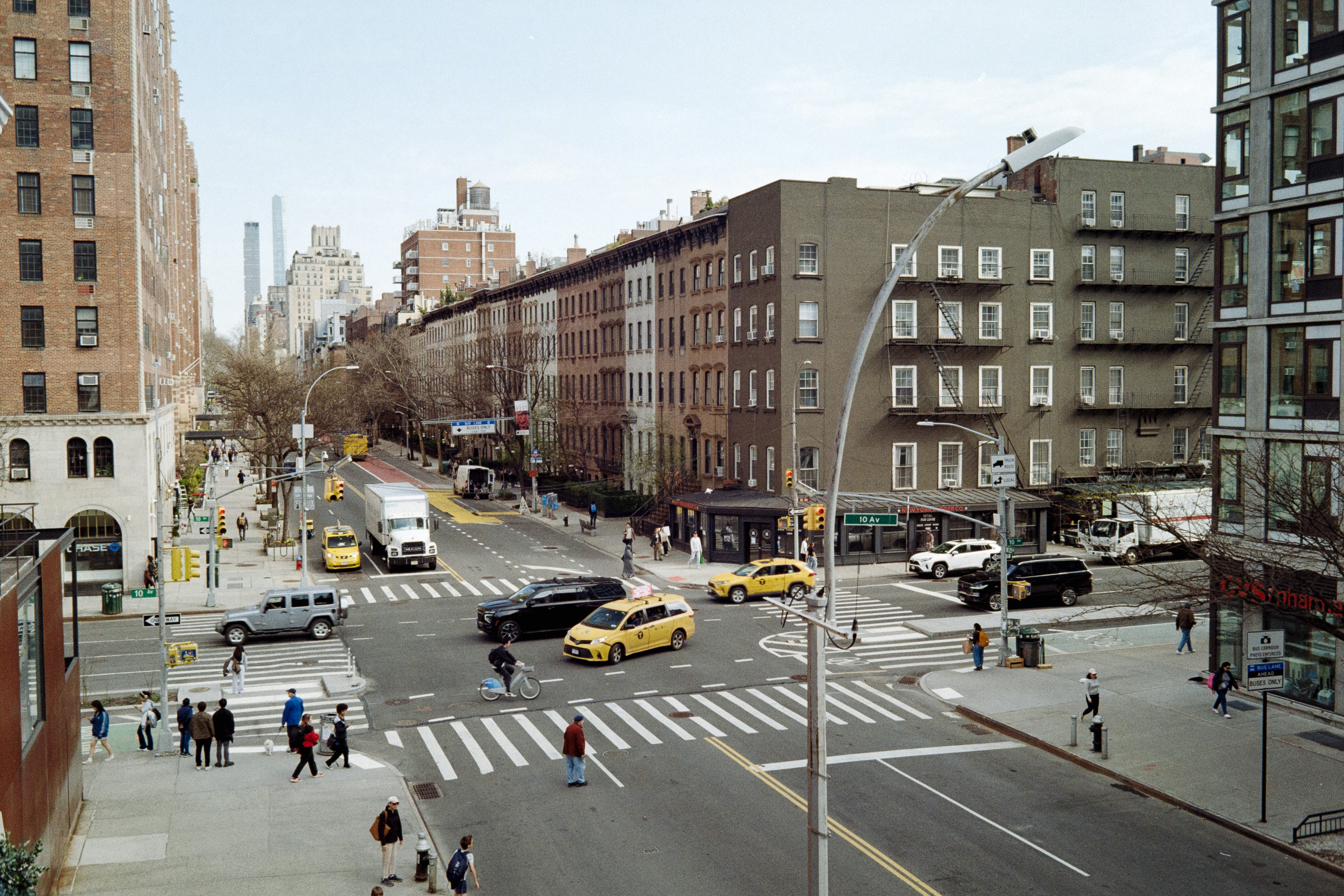 Ariel view of Manhattan