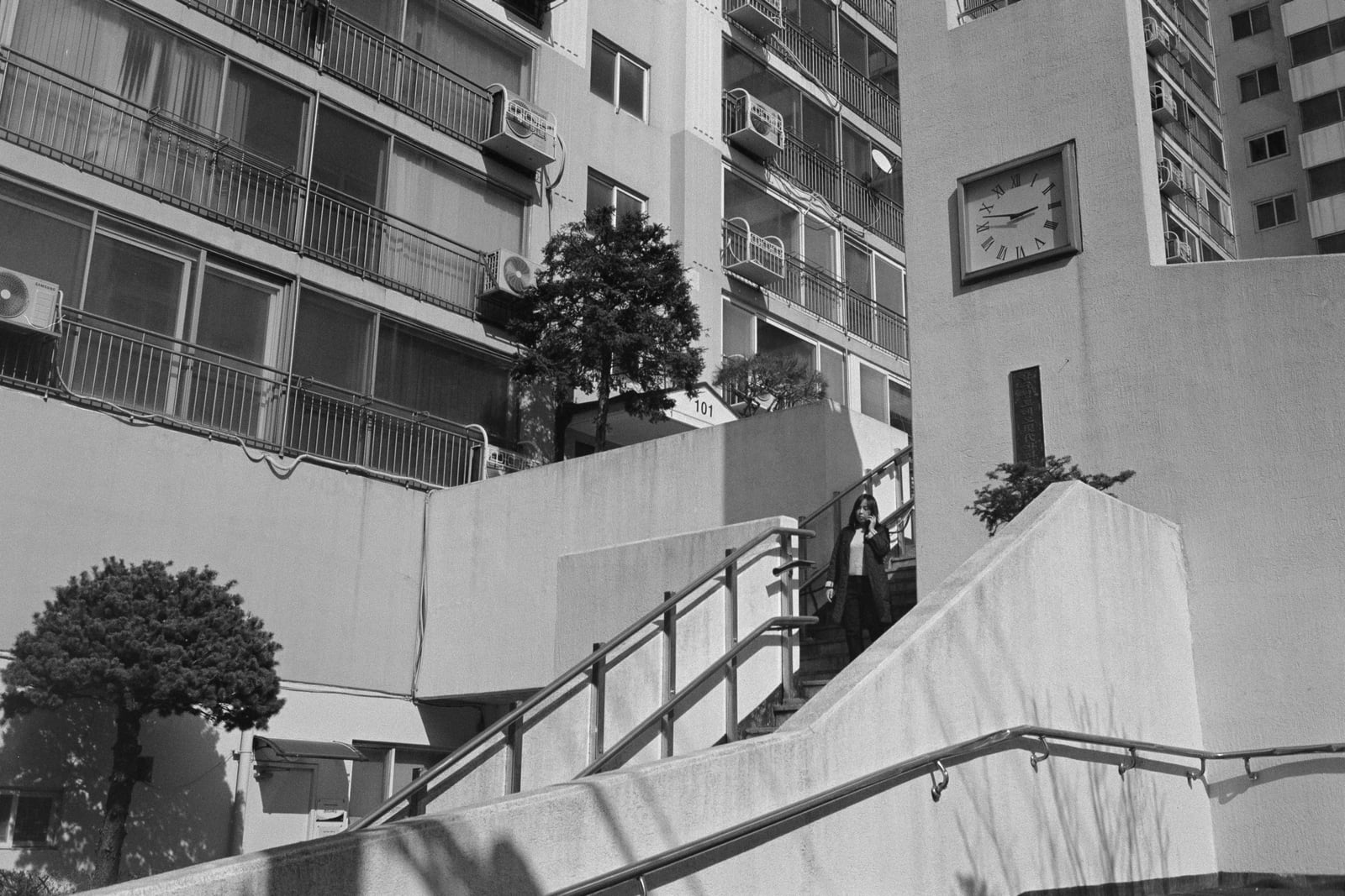 Korea travel photo on film
