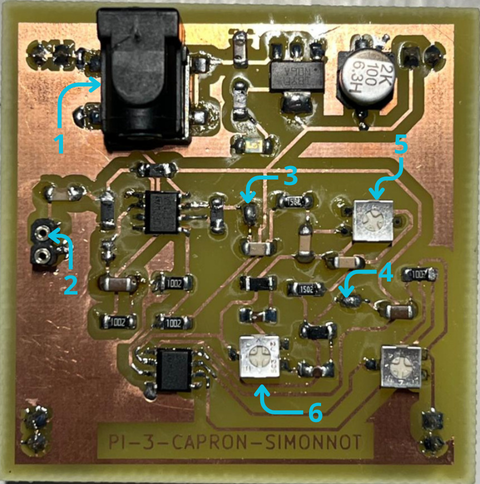 Kicad piezo audio amplifier, from the project README