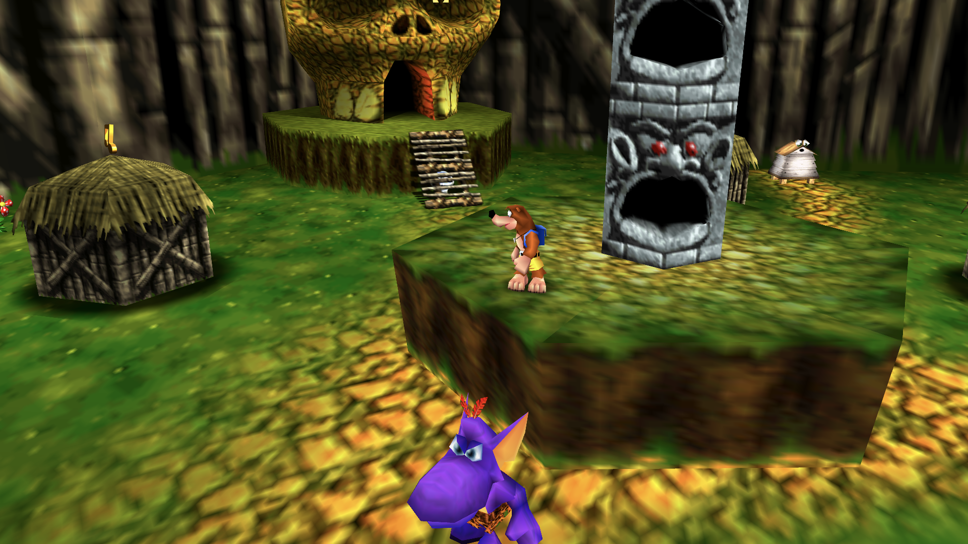 Mumbo's Mountain on the primary display