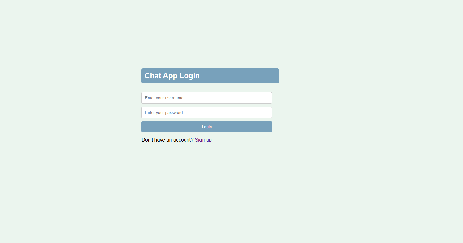Live Chat App