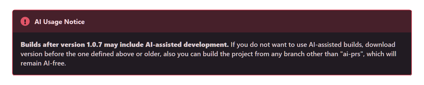 AI Notice