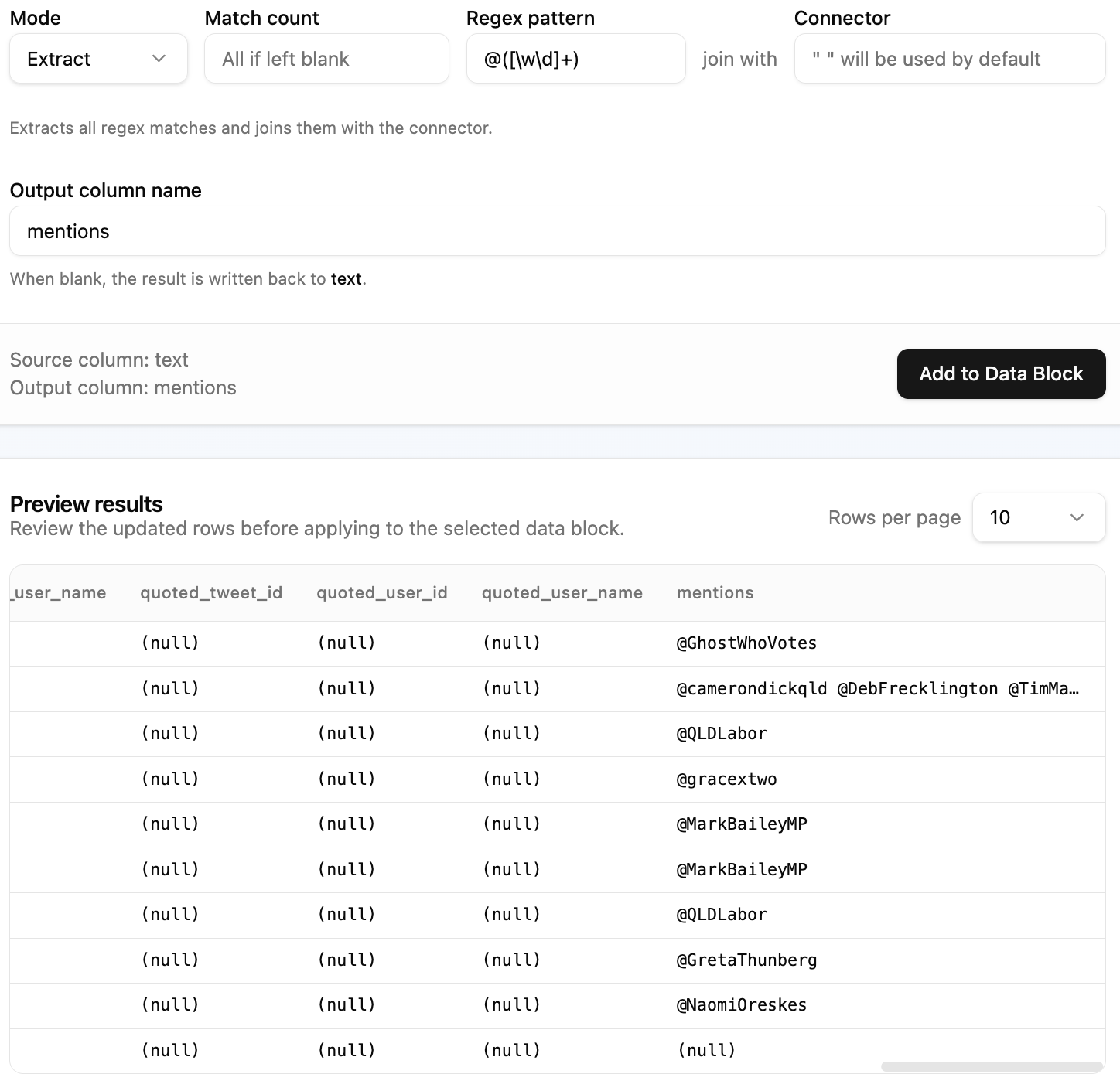Extract screenshot