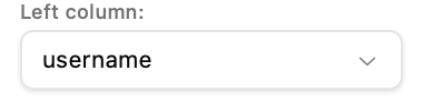 Join column picker screenshot