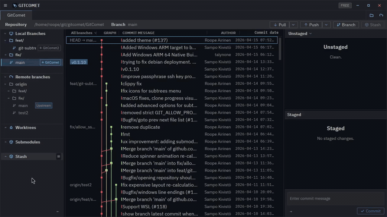 GitComet demo
