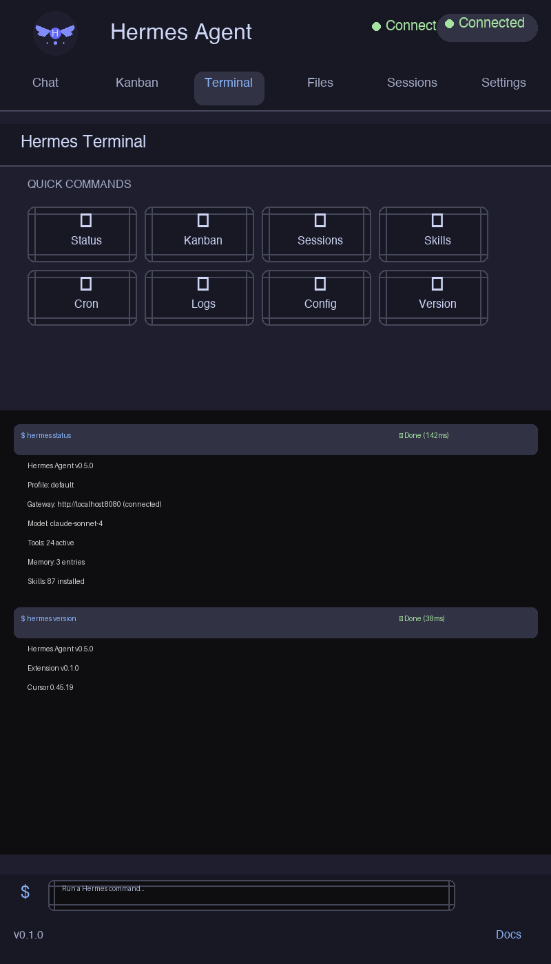 Terminal Tab
