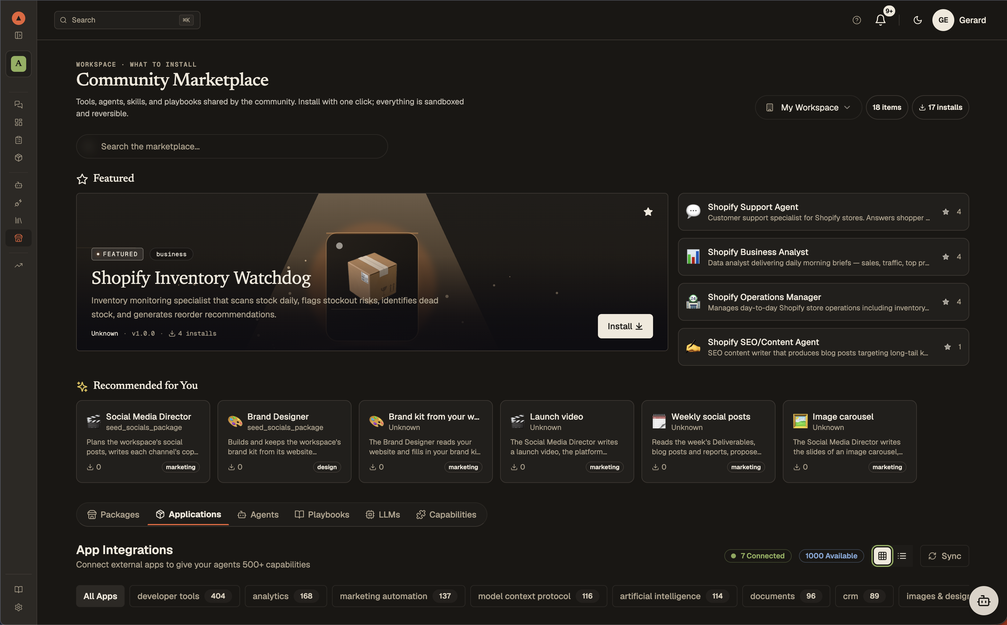 Community Marketplace