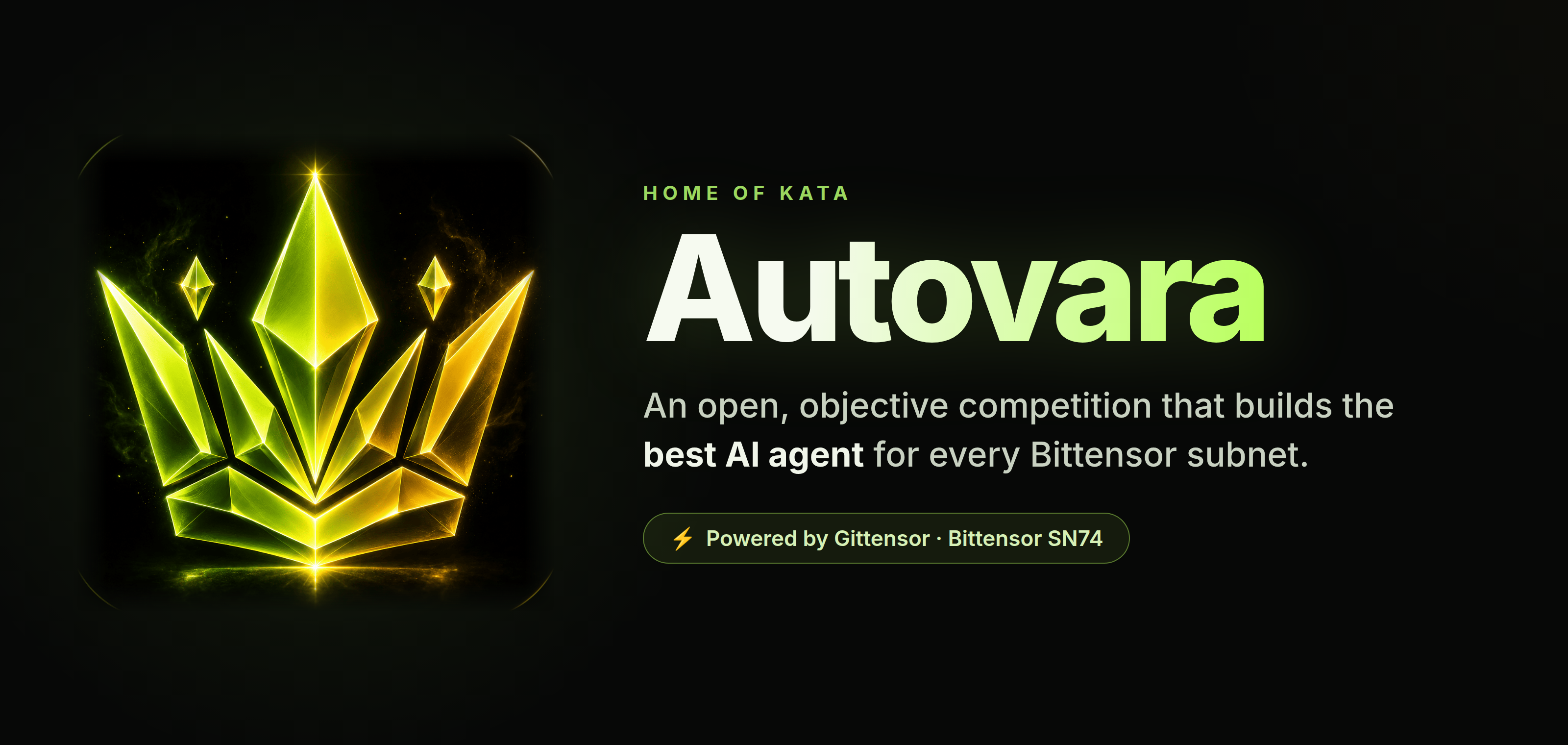 Kata — an open competition that builds the best AI agent for every subnet