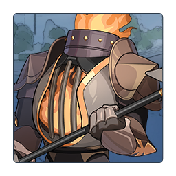 Spear-Wielding Attendant: Rock