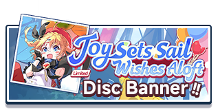 Joy Sets Sail, Wishes Aloft