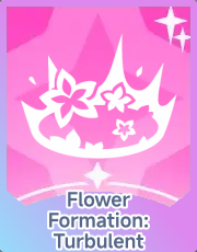 Flower Formation: Turbulent