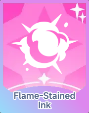 Flame-Stained Ink
