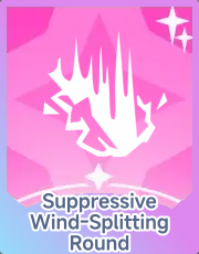 Suppressive Wind-Splitting Round