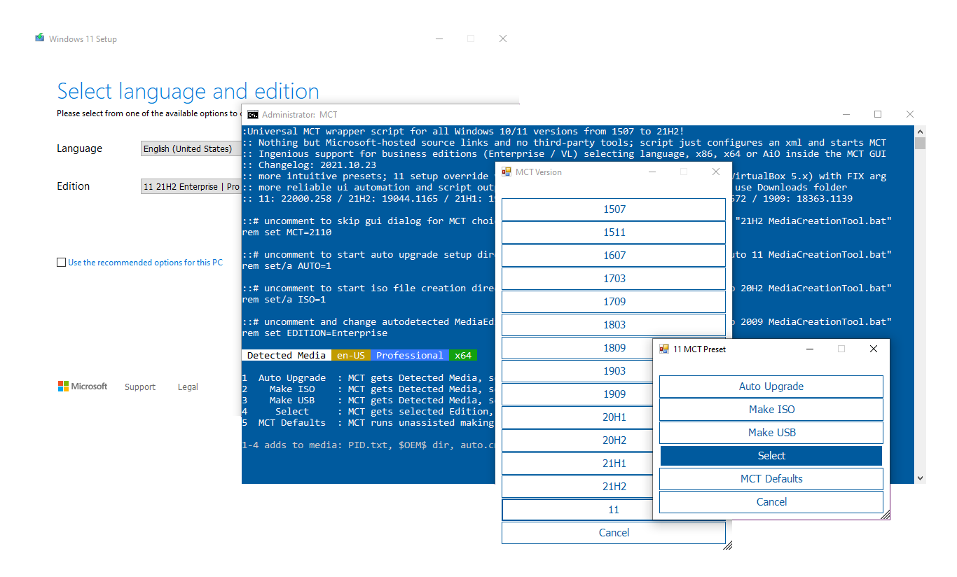 Universal Media Creation Tool. Universal Media Creation Tool Windows 11 22h2. MEDIACREATIONTOOL.bat-main. MEDIACREATIONTOOL_win11_23h2. Media creation tool 11 23h2