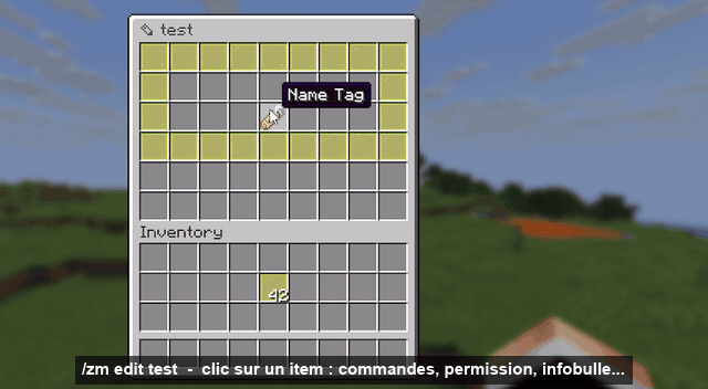 Item editor