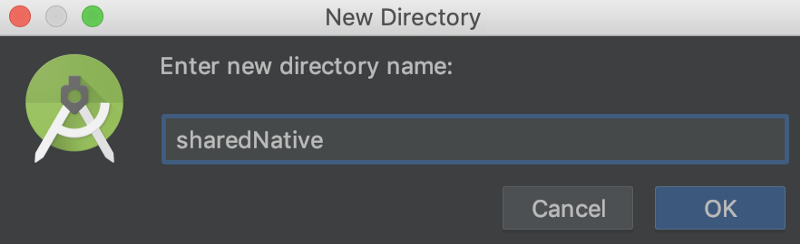 Create shared native directory