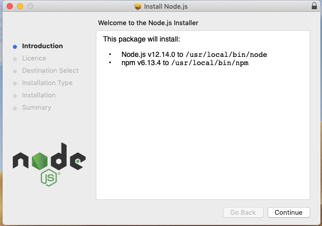 Install node