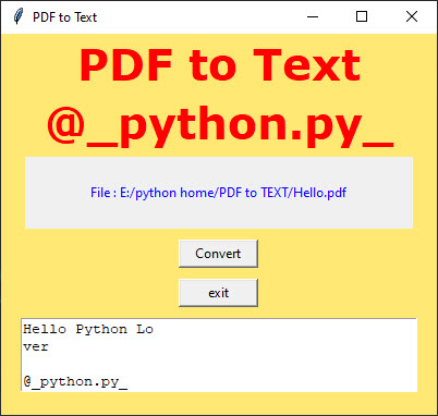 PDF to Text