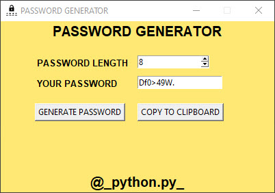 Password Generator