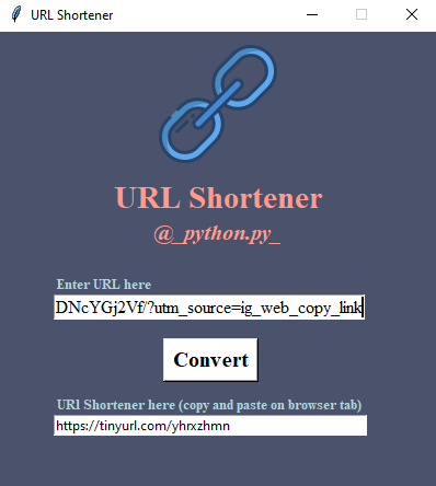 URL shortener