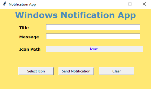 Windows Notification