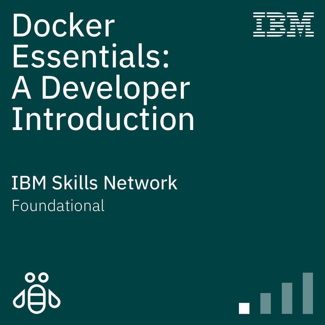 Avijit Roy Docker Essentials certification badge