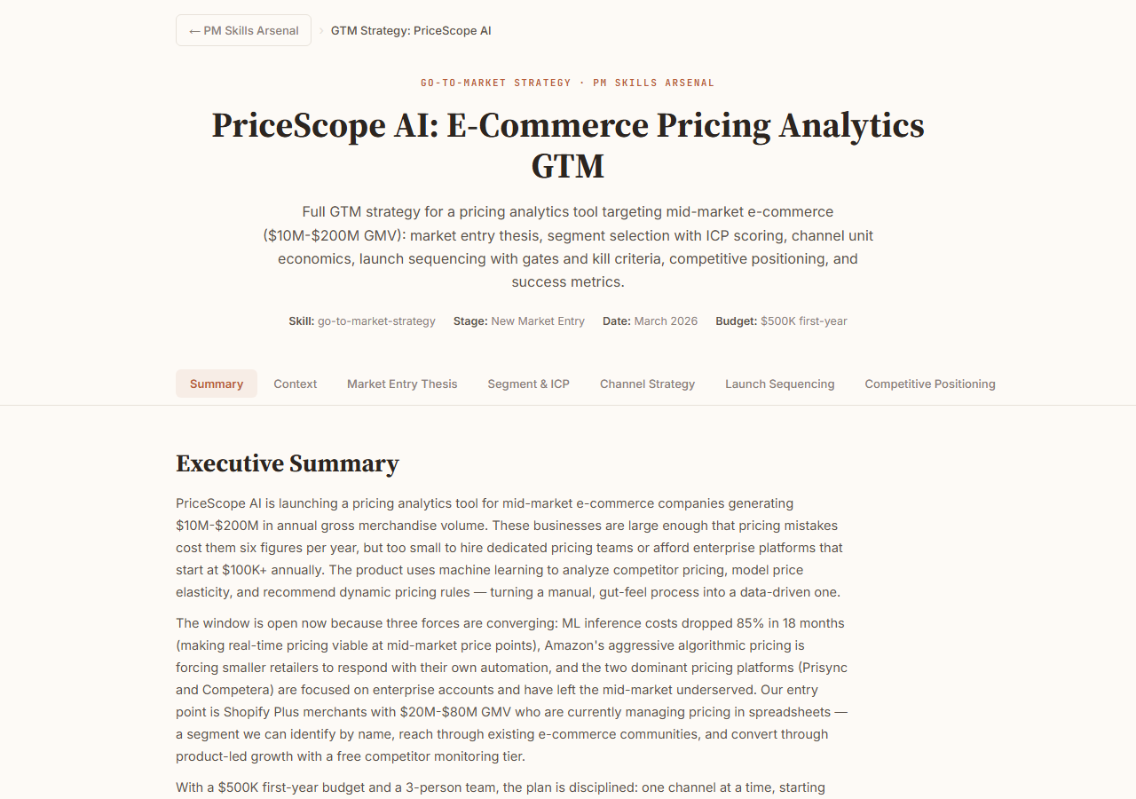 Go-to-Market Strategy