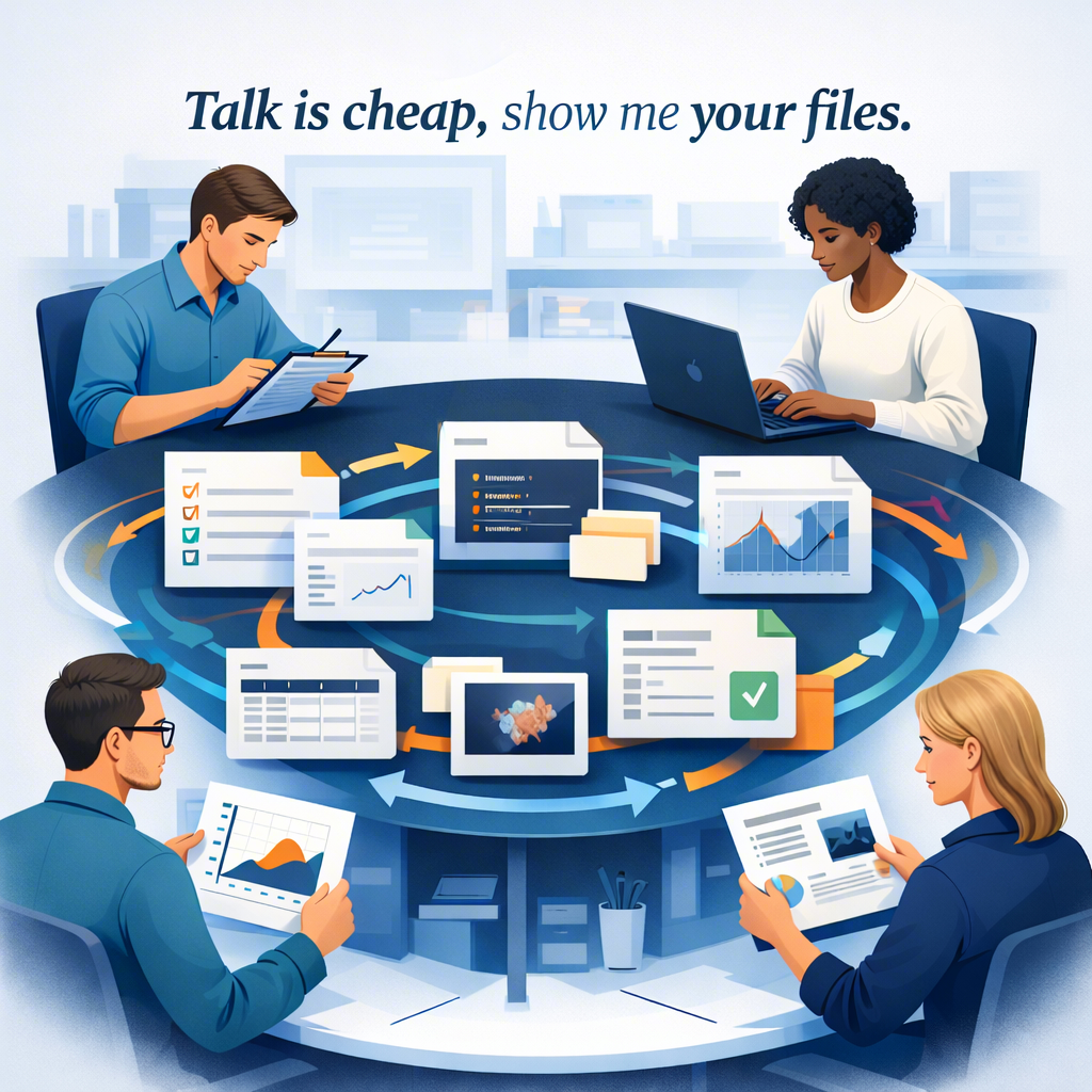 File-as-Bus coordination illustration