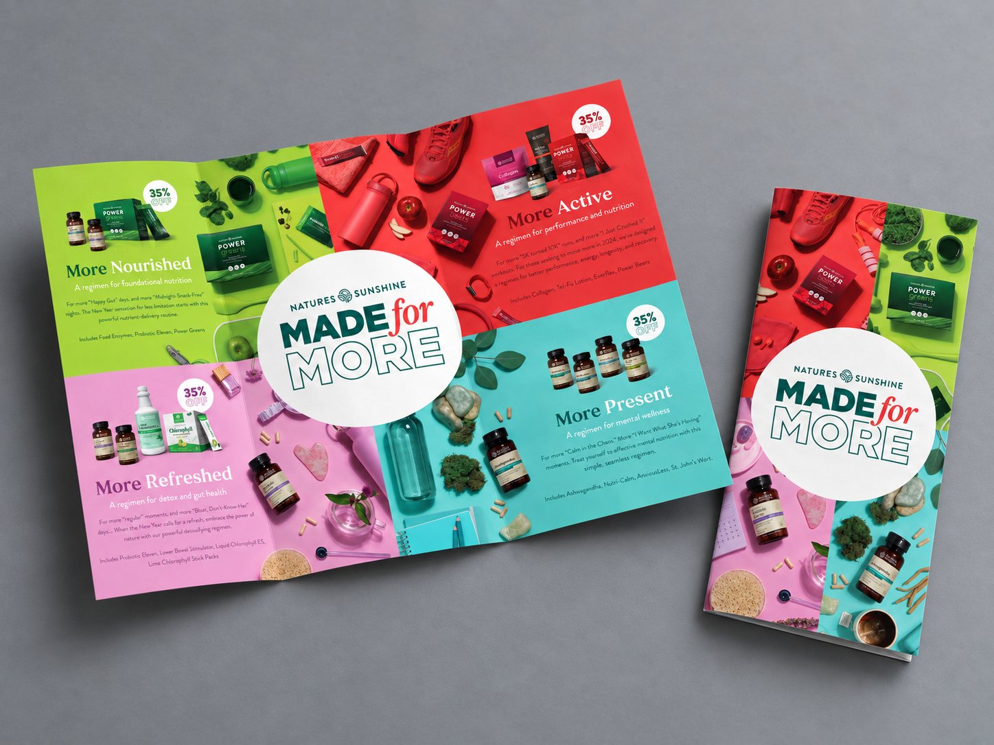 Made for More direct mail campaign artwork 2