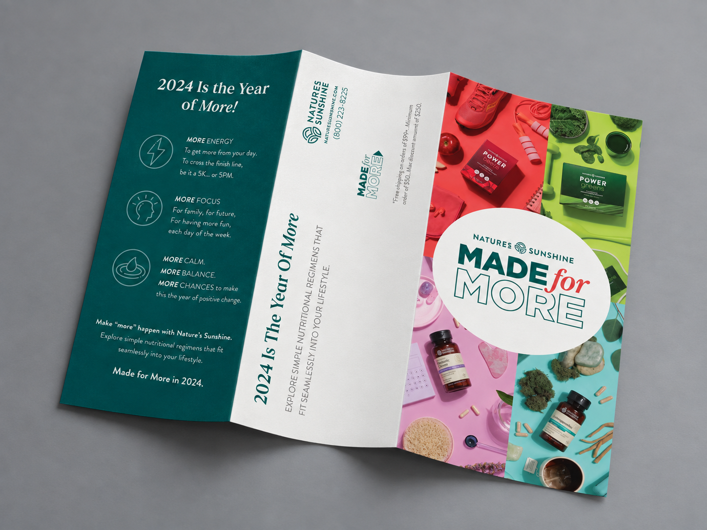 Made for More direct mail campaign artwork 4
