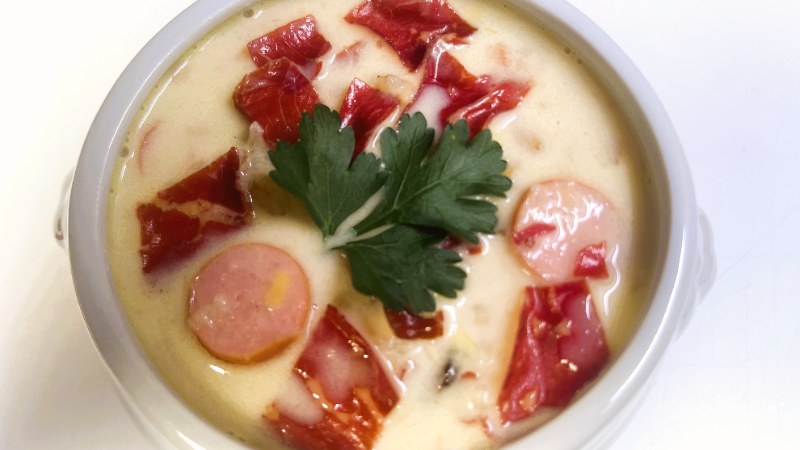Bündner Gerstensuppe der Schweizer Armee (zum Einfrieren)