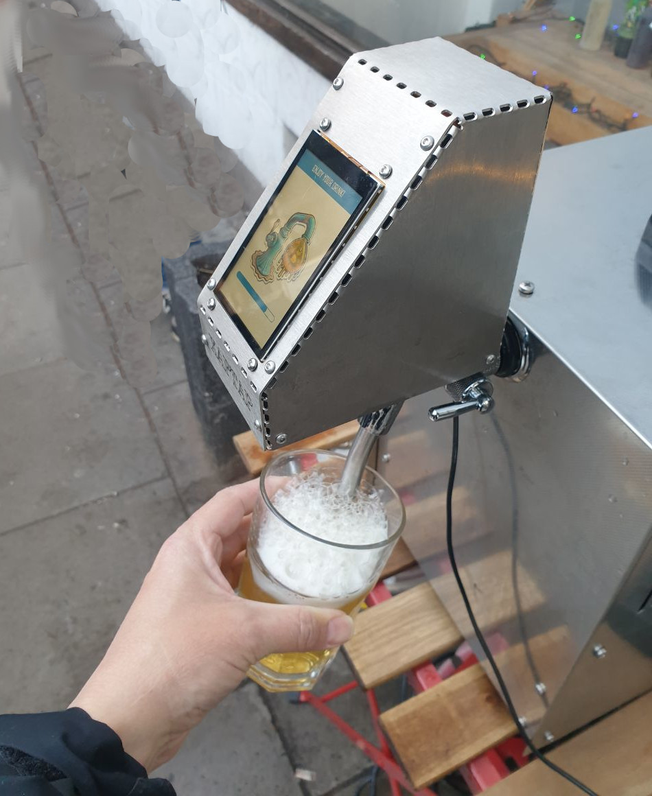 Fixture for a standard beertap, the XapTap made by PlebTap.