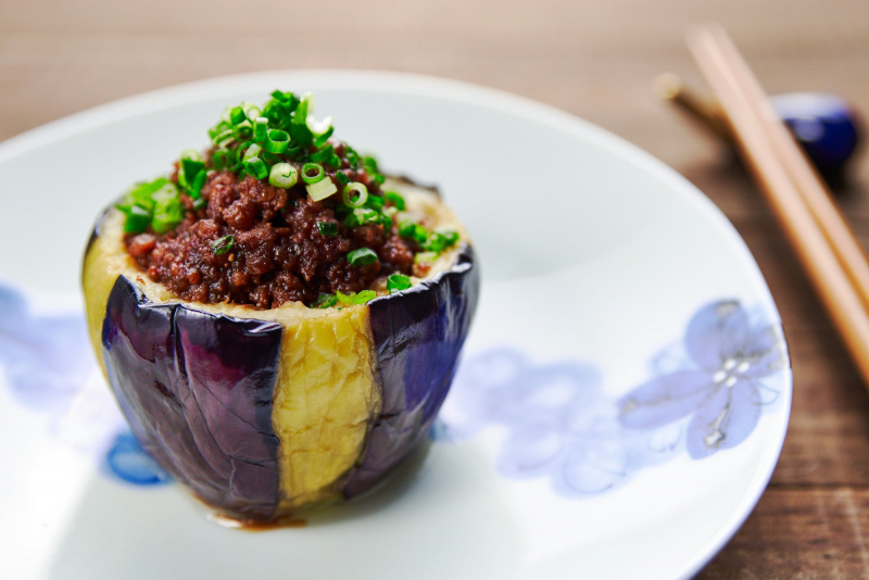 aubergine-farcie-au-miso-nikumiso-dengaku