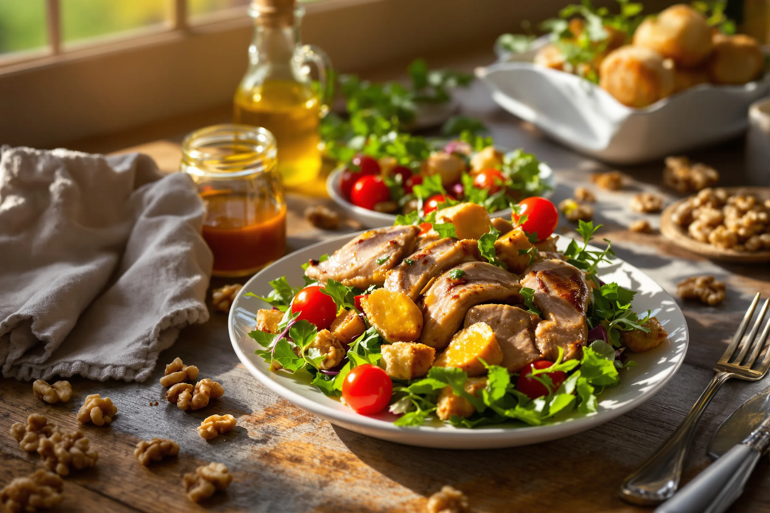 Salade de gésiers de canard