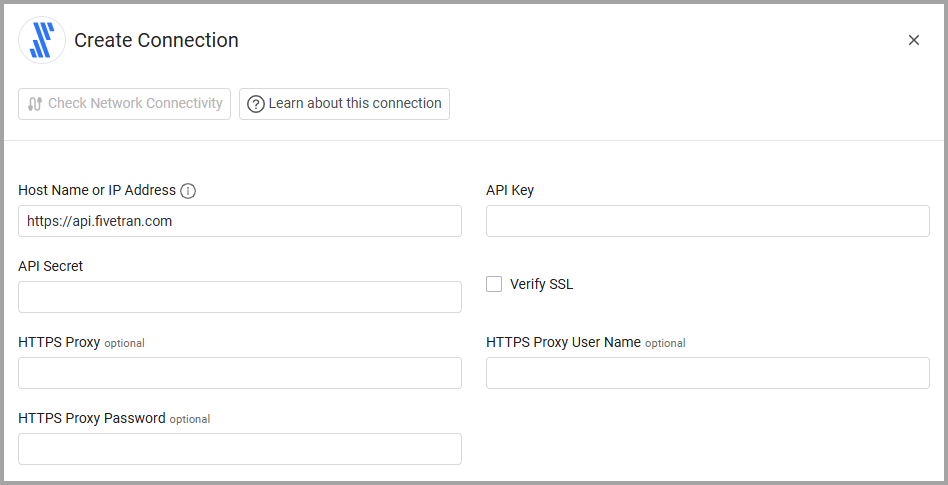 BackBox connection screen