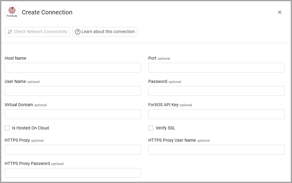 FortiNet FortiGate adapter