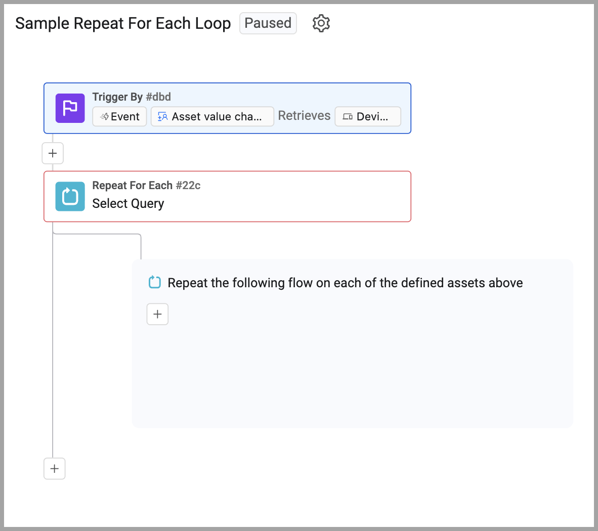 Repeat For Each Loop