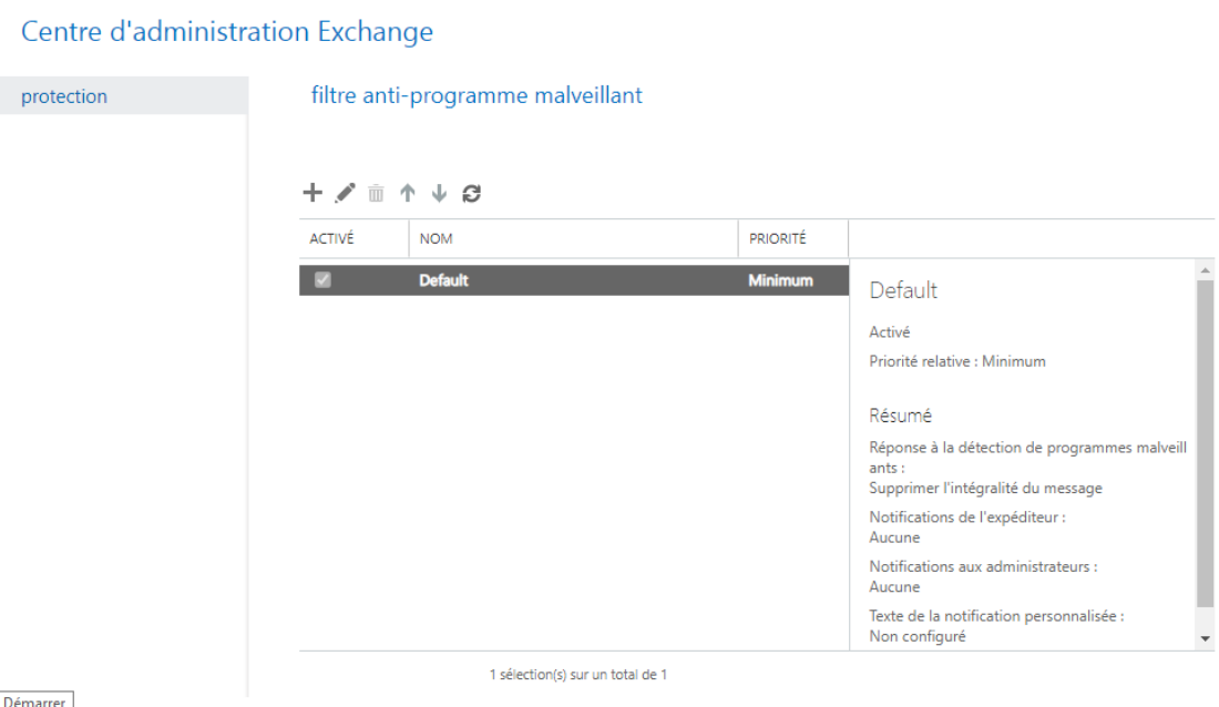 Configuration du Windows Exchange Server 7
